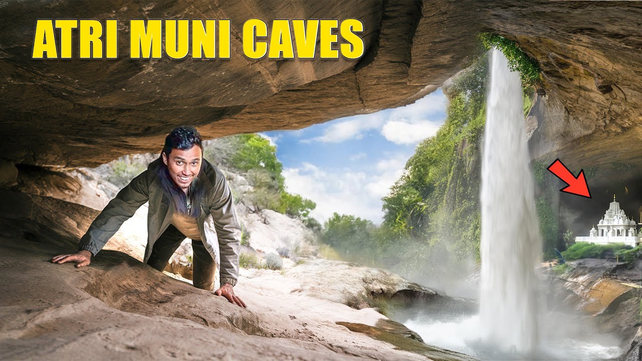 Atrimuni caves - a beautiful temple inside waterfall | Unseen Uttarakhand