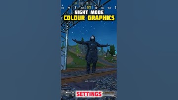 ✅ Best Colour Graphics Settings in CODM Night Mode 🔥Pro Settings in CODM💯 Codmobile #shorts #codmbr