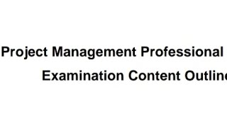 PMP exam course outline screenshot 2