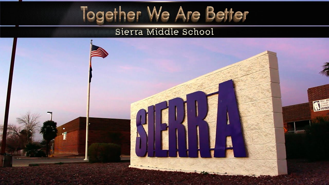 Together We Are Better Sierra Middle School YouTube
