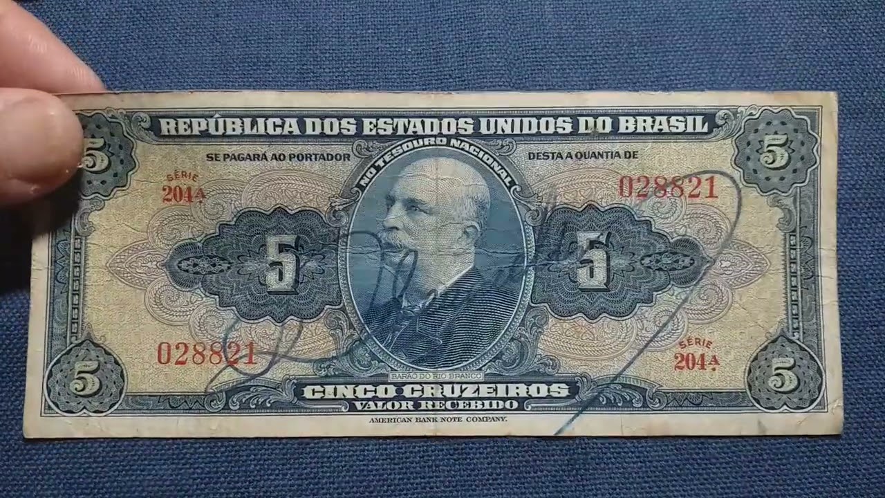 CÉDULA DO BARÃO AUTOGRAFADA E VALIOSA QUE MUITOS NÃO CONHECEM 🤔