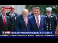 25 Years Later, DOJ Unveils 9/11 Memorial Featuring Twin Towers Granite | OAN