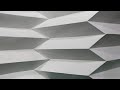 立體摺紙 Origami Herringbone Tessellation ： Tutorial