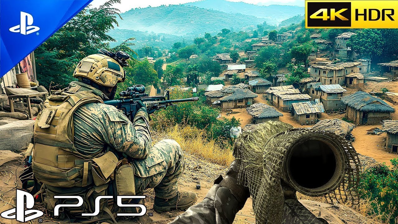 AFRICA SNIPER MISSION ｜ Realistic Ultra Graphics Gameplay COD MW3 4K60FPS
