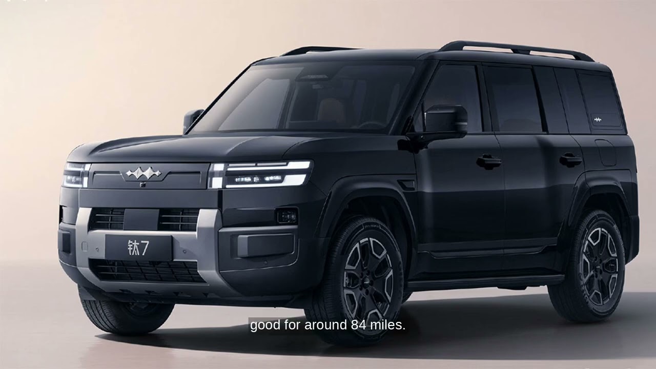 BYD Fang Cheng Bao Tai 7 SUV Launching Next Month