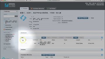 Memsource Basic Tutorial