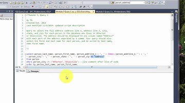 Module 3 Part 1 - Documentation, Basic SQL