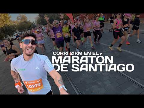 Nunca había disfrutado tanto el MARATÓN DE SANTIAGO