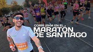 Nunca había disfrutado tanto el MARATÓN DE SANTIAGO
