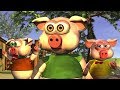 Os Três Porquinhos | rimas de berçário | A Fazenda do Zenon 1 | O Reino das Crianças | 3 Little Pigs