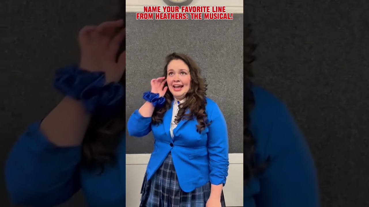 Назовите свою любимую фразу из мюзикла «Смертельное влечение»!