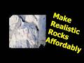 How to Build Realistic Rocks for Model Railroads Without Breaking the Bank