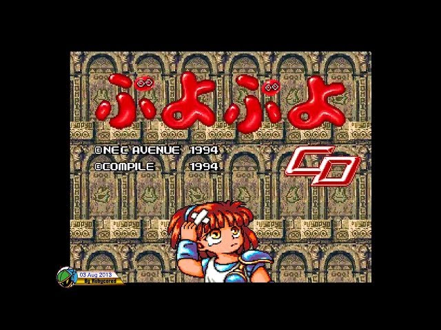 Puyo Puyo CD (1994, PC-Engine) - 2 of 3: Original Version [720p60