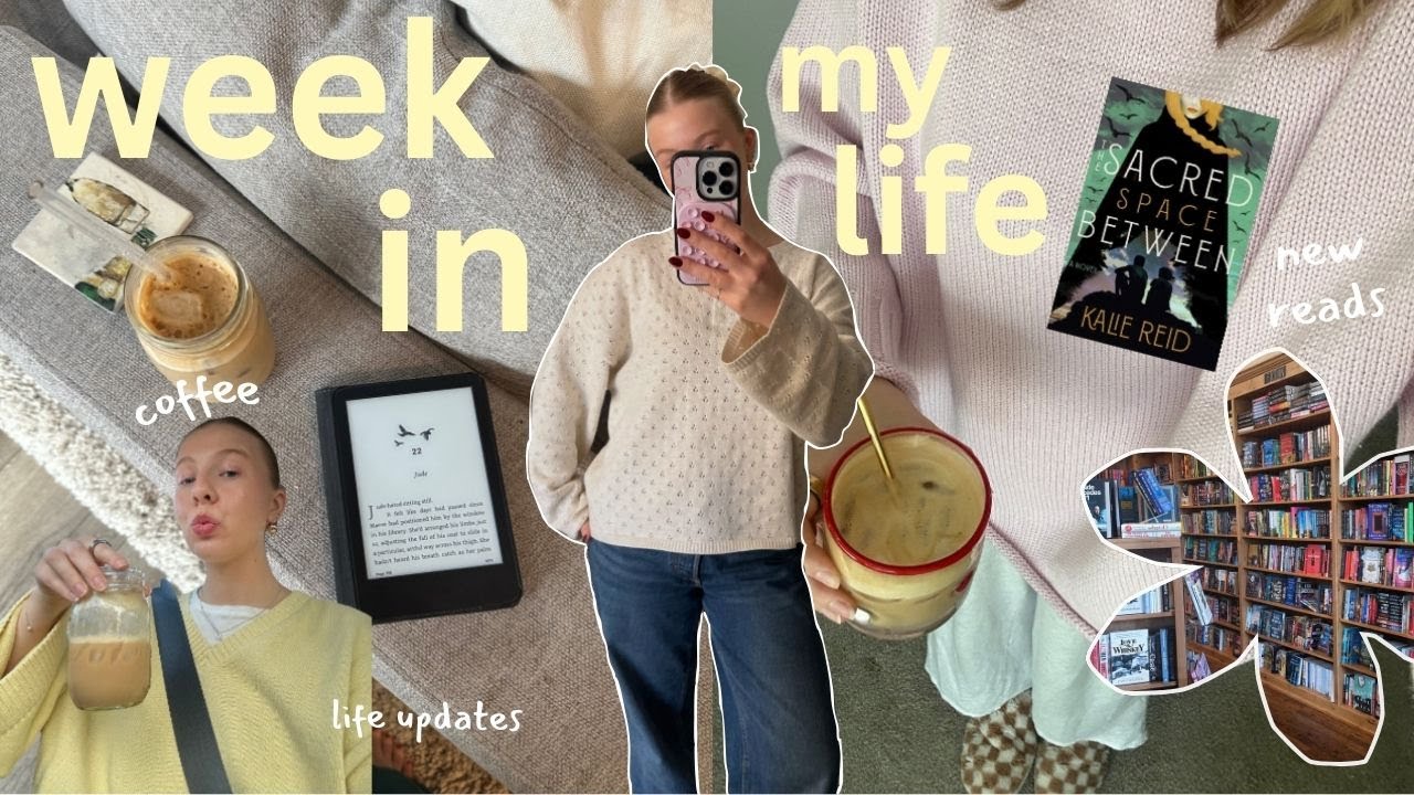 getting back into youtube: a chill week in my life ⭐️📚 - YouTube