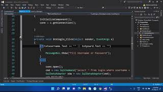 How to Create Login Form in C# with SQL Server Database | Code for Login Form in C#