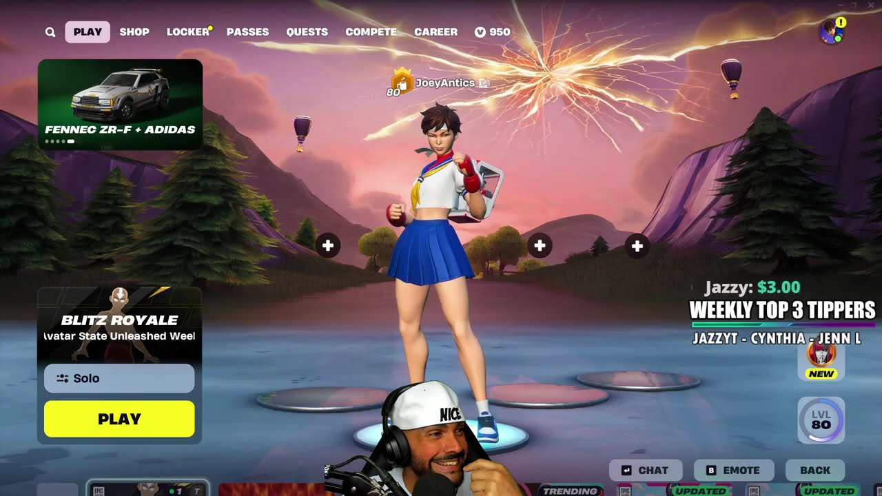 🔴 LIVE - JOEYANTICS - FORTNITE BLITZ ROYALE WITH SUPPORTERS