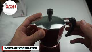 Taşev T1198 Mopinky Moka Pot Cezve Modeli 6 Fincan Kapasiteli Kutu Açılımı İnceleme Ve Tanitim