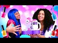 Смешные видео - Маникюр для Принцесс ДИСНЕЙ! - Игры для девочек одевалки с пластилином Плей До.