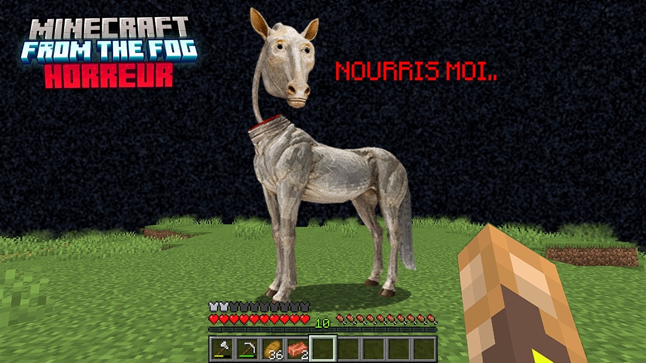 NE FAITES JAMAIS CONFIANCE À CE CHEVAL SUR MINECRAFT..