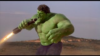 Hulk eating up a missile 🚀 Hulk Smash Scene   Hulk 2003 Movie CLIP UHD