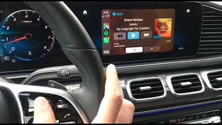 2021 Mercedes Benz GLE Apple CarPlay Tutorial (So Close To Perfection!!)