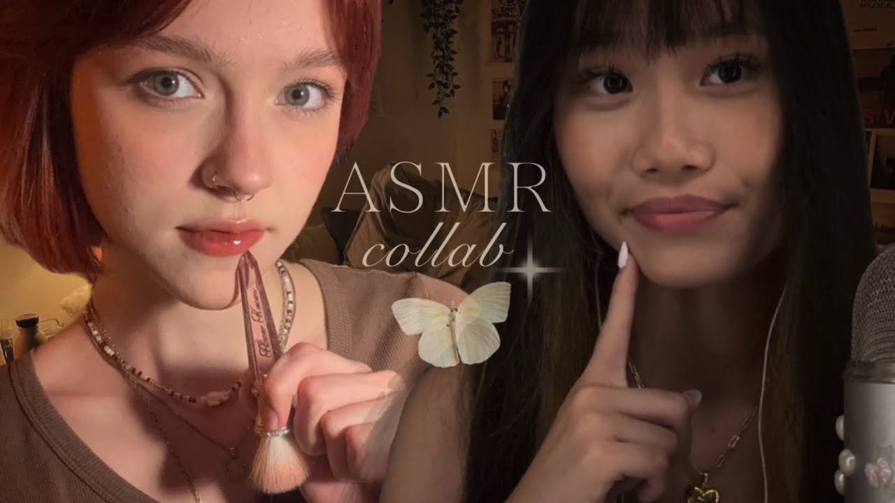 asmr ~ unusual triggers for sleep // collab with @asmrcoco 🍓