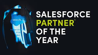 WE ARE SALESFORCE PARTNER OF THE YEAR
