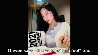 Gfriend Sowon said Source Music is a fool