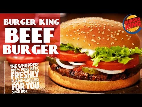 Beef Burger Recipe By Chef Food | How To Make Beef Burger By Burger King