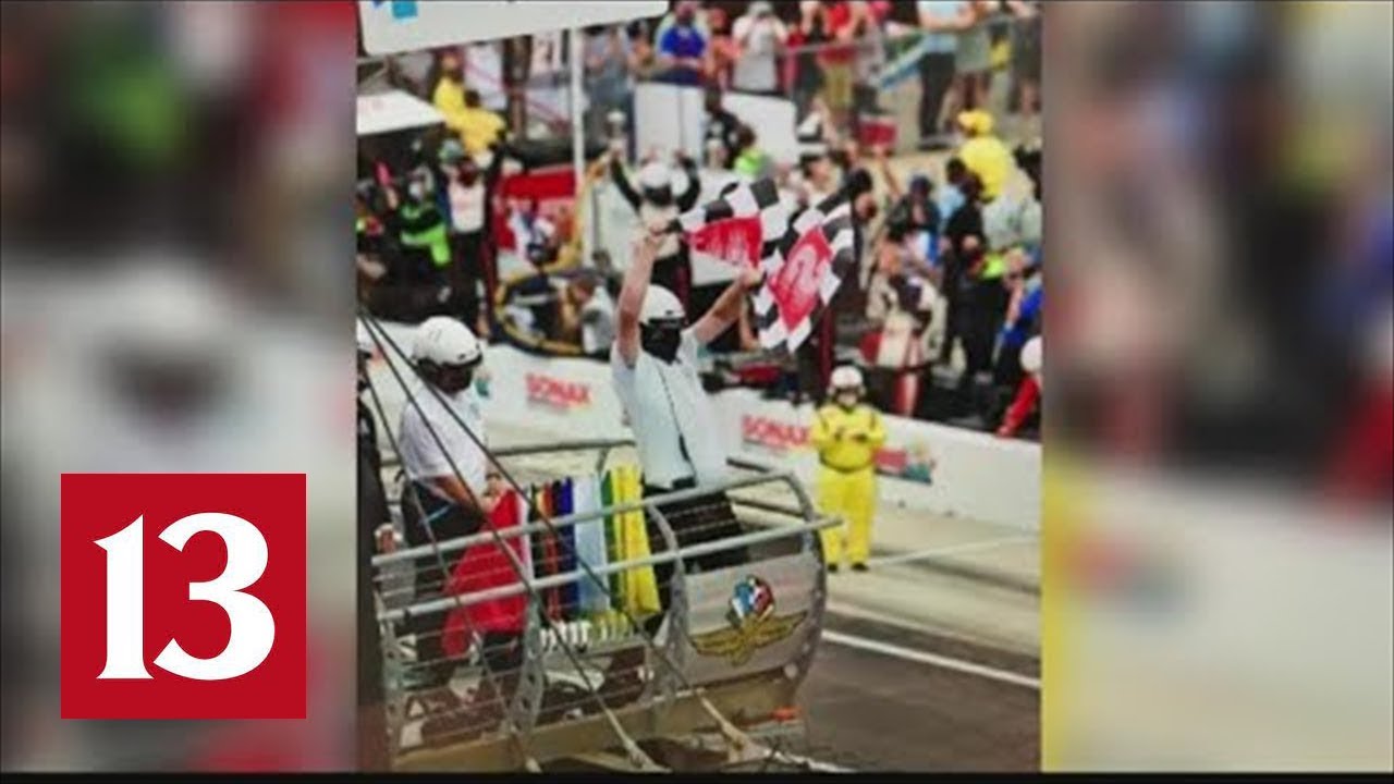 Indianapolis native follows his dreams of waving the checkered flag at