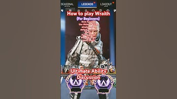 How To Play Wraith | Ultimate Ability | Beginners Guide | Apex Legends #apexlegendscoaching