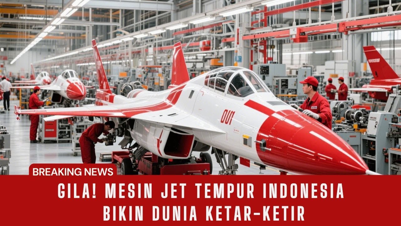 Ngeri! Indonesia Bikin Mesin Jet Tempur Sendiri, 48 Pesawat Siap Terbang Bebas dari Embargo