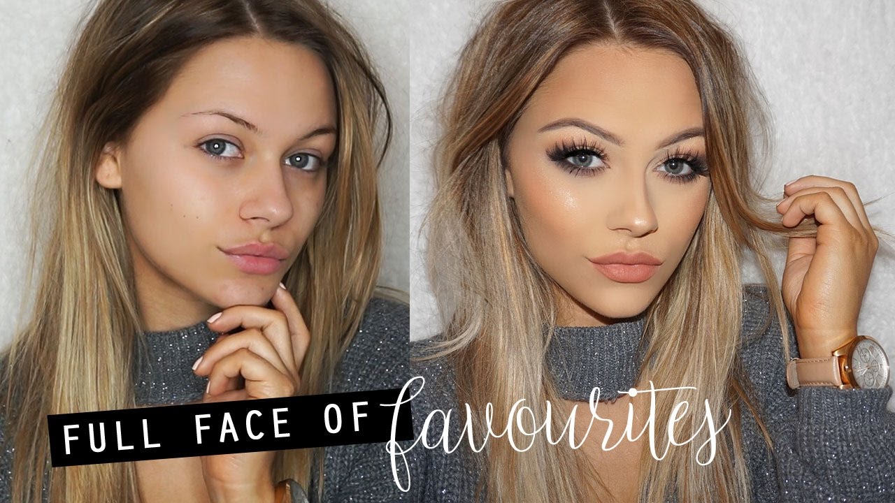 FULL FACE OF FAVOURITE PRODUCTS | EVENING GLAM