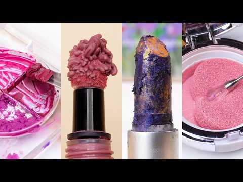Revamp Your Old Makeup: Creative Ways to Restore and Reuse 💄 ASMR makeup Repair Compilation