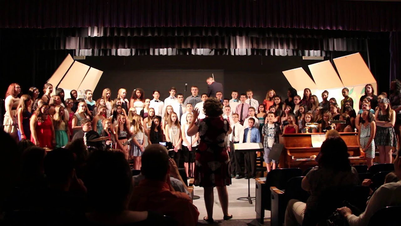 6/9/14 CHMS Chorus & Band "My America" YouTube