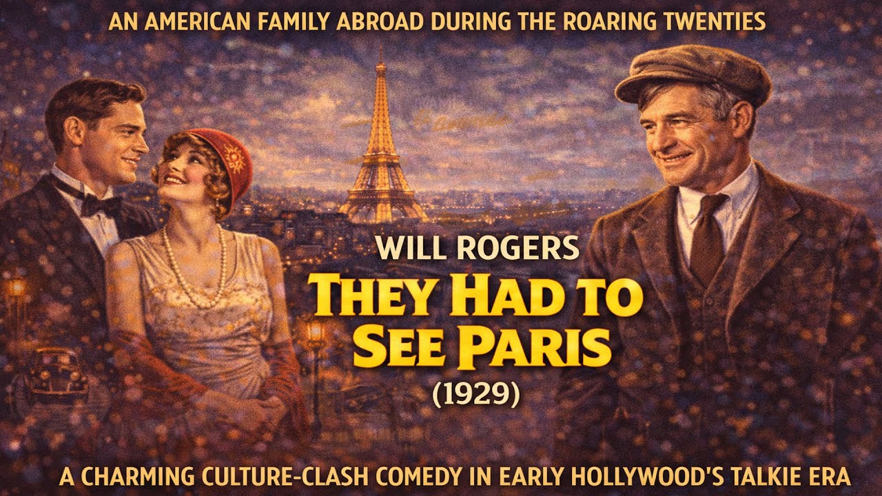 💃 Champagne, Culture Shock & Comedy  They Had to See Paris 1929
