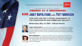 Janet Napolitano with Patt Morrison | America at a Crossroads