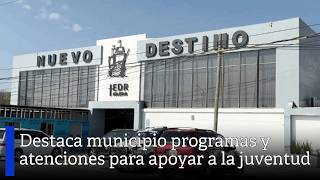 Ofrece municipio medios para evitar que los niños y jóvenes caigan en las drogas