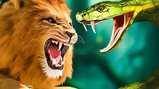 Furious Lion Vs Angry Anaconda Snake Gameplay screenshot 5