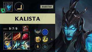 (Rabstar) Kalista ADC vs Ashe - EUW Challenger Patch 26.19