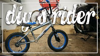 How to build a balance bike (Cheap/Easy)