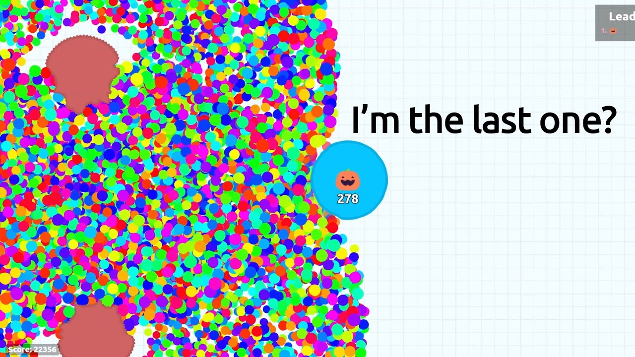 What happens when You Win Agar.io - YouTube