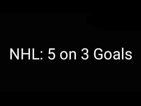 nhl 5 on 3 shorthanded goals