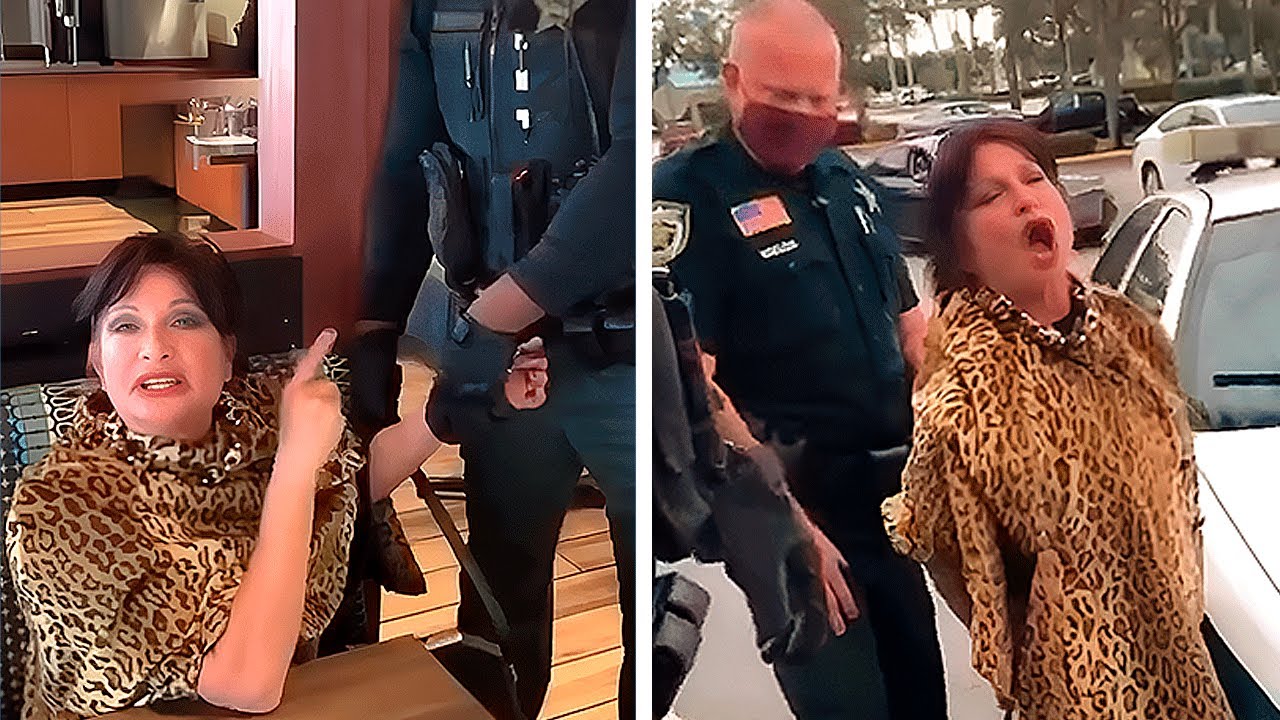 Karen MESSES With THE WRONG COP..