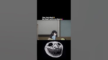 When she had enough of bullying 👹☠️💀#animemoments
