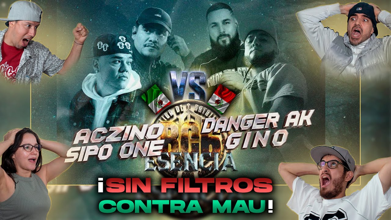 😬¡SIN FILTROS CONTRA MAU!🥵 ACZINO - SIPO VS DANGER - GINO | COLOMBIANOS REACCIONAN a BC6 2025