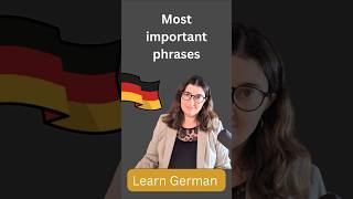 Basic German phrases you need to know (A1) #deutschkurs #deutsch #germancourse  #languagelearning