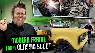 How to modify a Jeep Wrangler Frame for a Scout Body