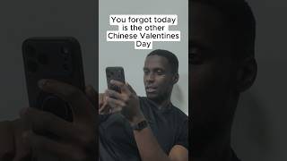 You forgot today is the other Chinese Valentine’s Day #China #Funny #Couple #Humour #Relationship