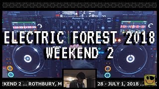 Electric Forest 2018 (Weekend 2) Live Mix (Bassnectar, testpilot, Marshmello)